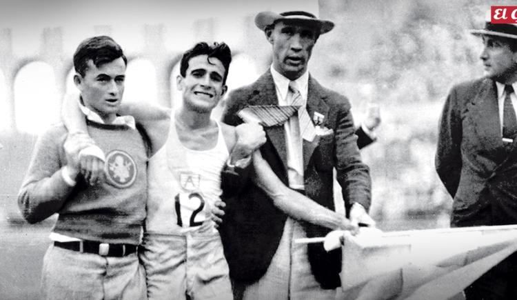Imagen de 1932. Zabalita Oro en maratón
