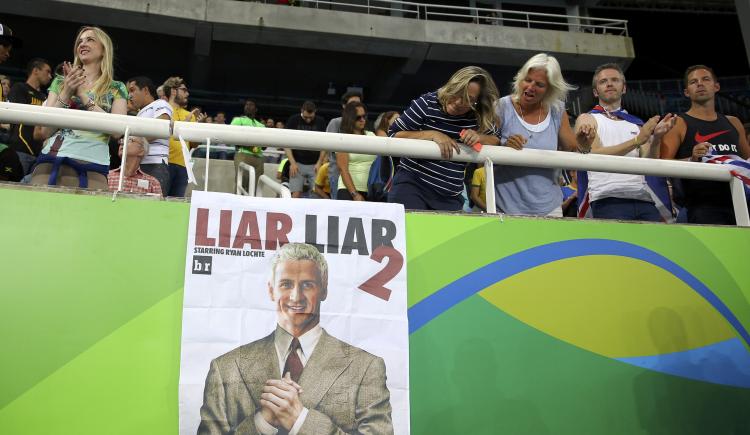 Imagen de Lochte pide perdón