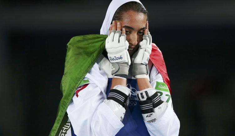 Imagen de La primera mujer iraní ganadora de una medalla olímpica
