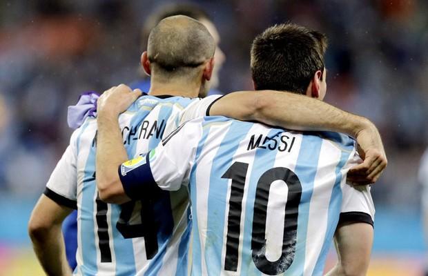 Imagen de El gesto de Messi y Mascherano