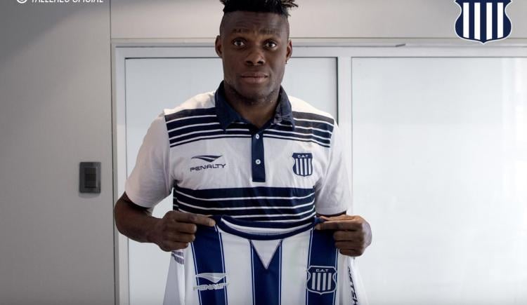 Imagen de Afolabi, el futbolista nigeriano de Talleres