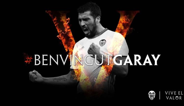 Imagen de Valencia le dio la bienvenida a Ezequiel Garay