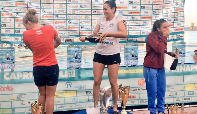 Imagen de Pilar Geijo, un lujo de la natación argentina