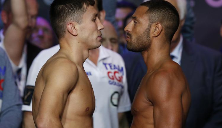 Imagen de Golovkin defiende ante Brook