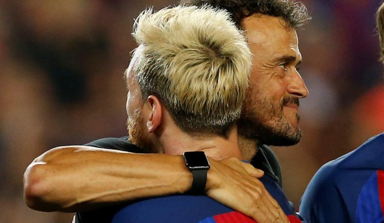 Imagen de Luis Enrique: "Todos buscamos el bien de Messi, su lesión es una pésima noticia"