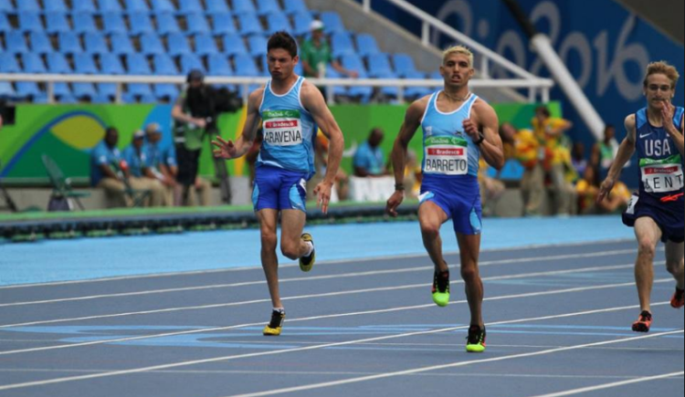 Imagen de Segunda medalla para Argentina: Hernán Barreto, bronce en 100 metros T35
