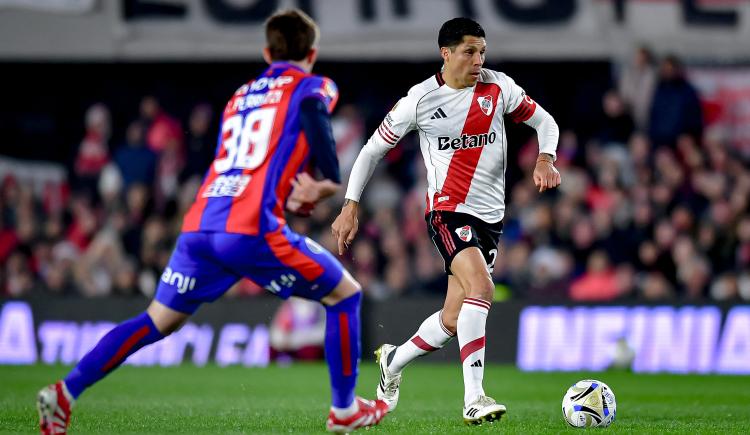 Imagen de El golazo de Enzo Pérez que no subió al marcador