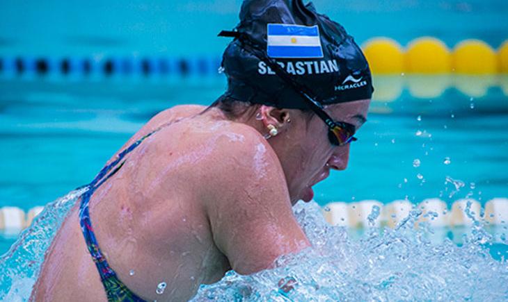 Imagen de Oro y nuevo récord sudamericano para la nadadora Julia Sebastian