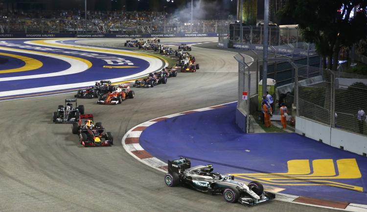 Imagen de Rosberg  ganó y recupera el liderazgo