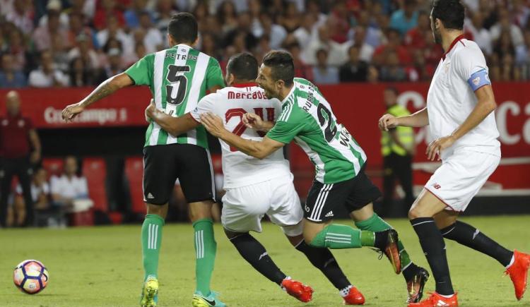 Imagen de Gol de Mercado en el clásico andaluz