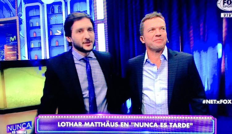 Imagen de Matthäus: "¡No fue penal!"