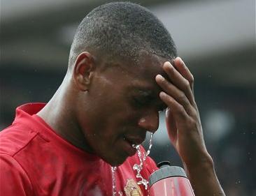 Imagen de "¿En qué estadio estamos?" Martial, del Manchester United, jugó 7 minutos con conmoción cerebral