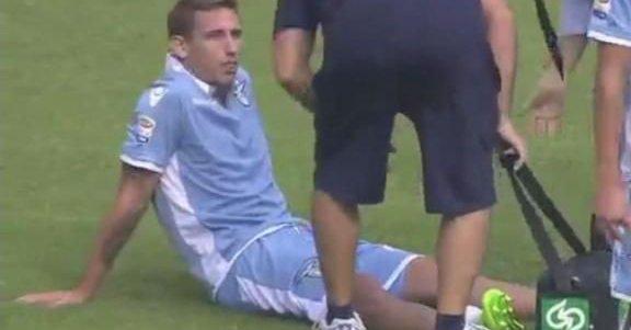 Imagen de Biglia recibió un golpe y preocupa a Bauza