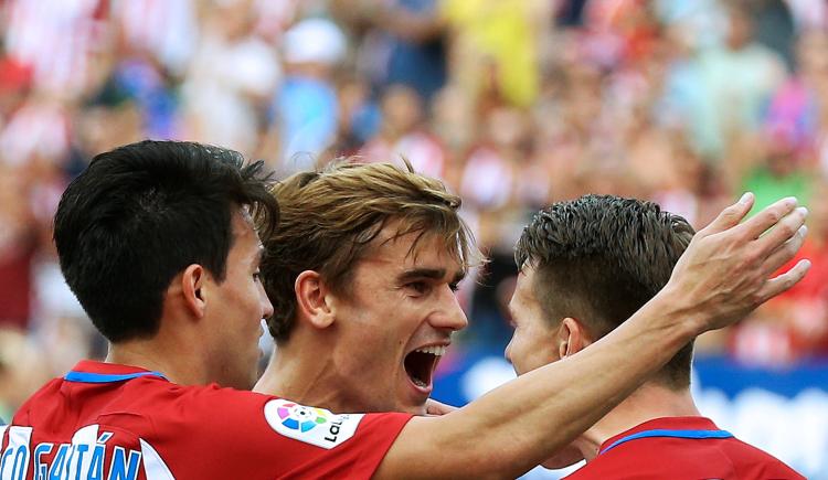 Imagen de Con gol de Griezmann, venció el Atlético Madrid