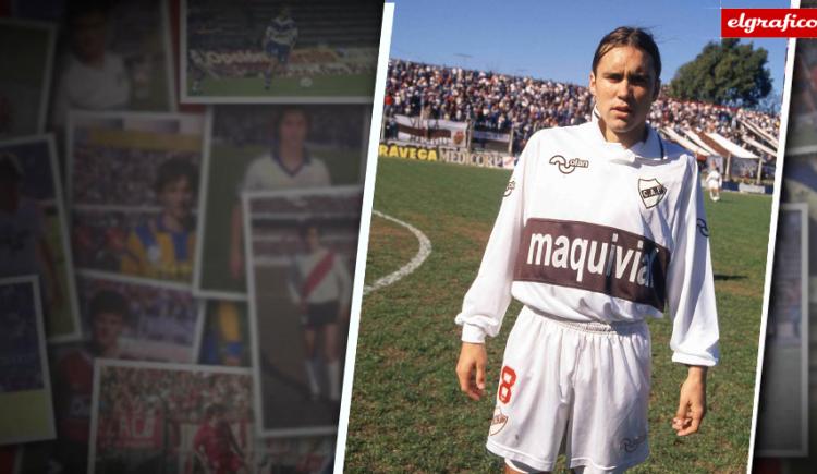 Imagen de 1994. Eduardo Coudet, 19 años