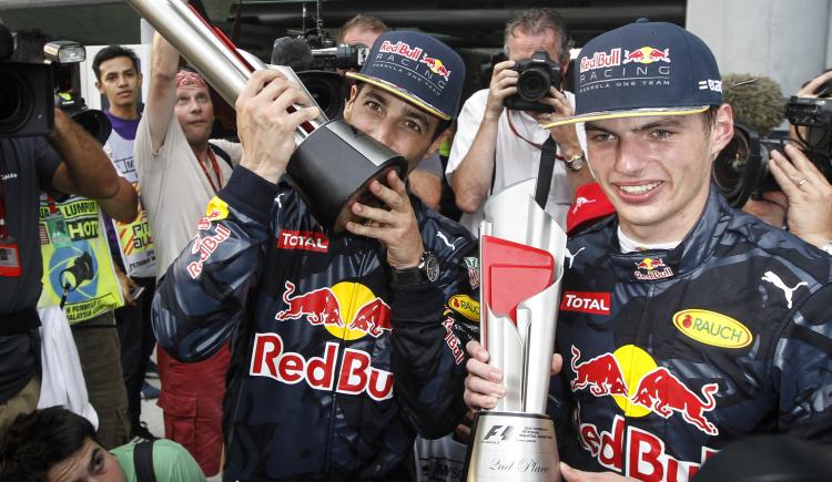 Imagen de Ricciardo se impuso en el GP de Malasia