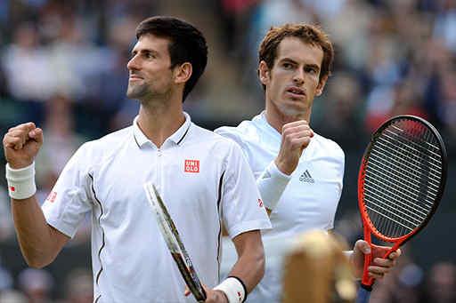 Imagen de Murray y Nole, buscan la final