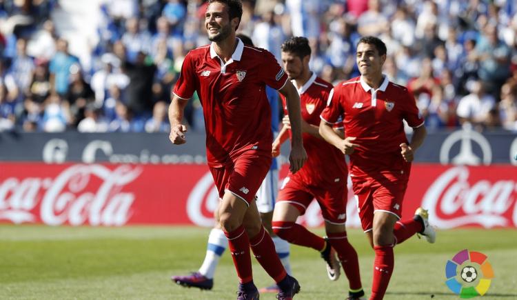 Imagen de Mudo Vázquez abrió la victoria de Sevilla