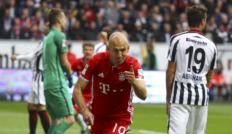 Imagen de Entretenido juego entre Bayern Munich y Eintracht