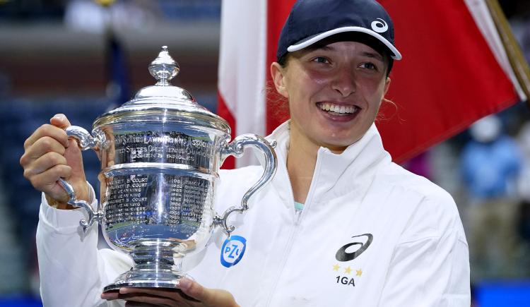 Imagen de Iga Swiatek se consagró campeona del US Open