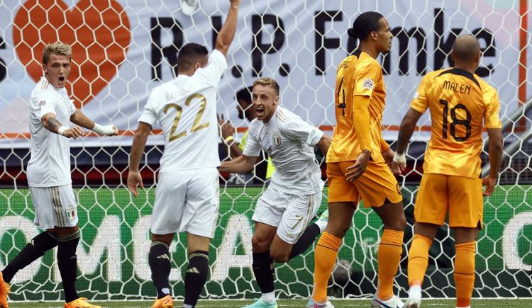 Imagen de Italia terminó en el tercer puesto de la Nations League