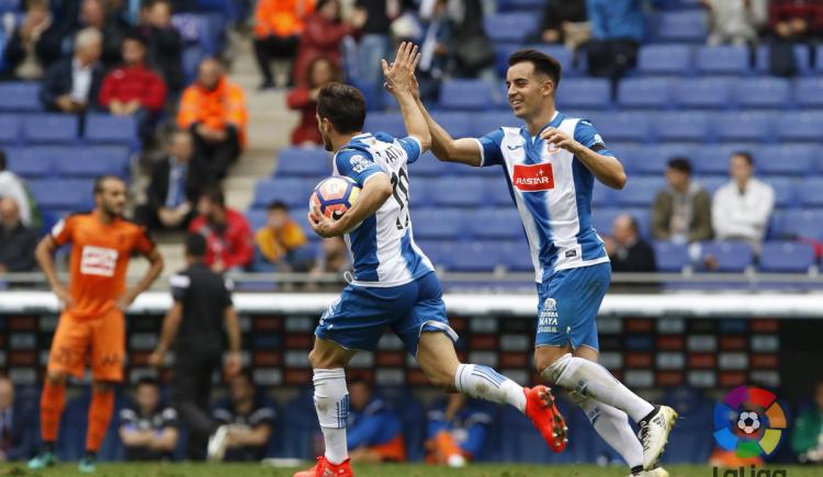 Imagen de Partidazo entre Eibar y Espanyol, con gol de Piatti