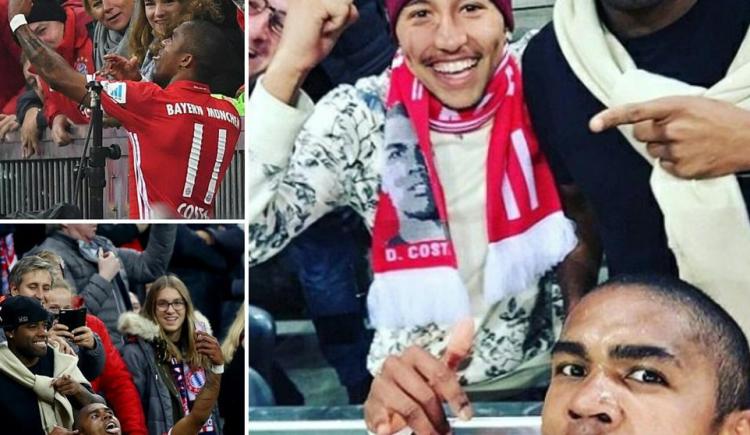 Imagen de La selfie curiosa de Douglas Costa