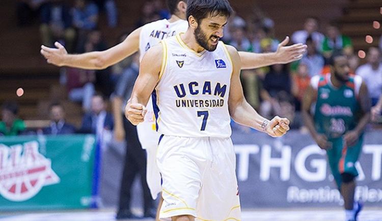 Imagen de Campazzo, figura en el triunfo del Murcia