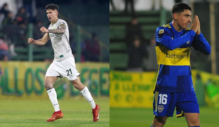 Imagen de La noche de los ex: los goles de un vibrante Defensa-Boca