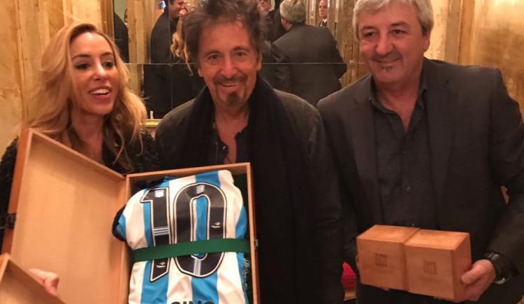 Imagen de Al Pacino, nuevo socio de Racing