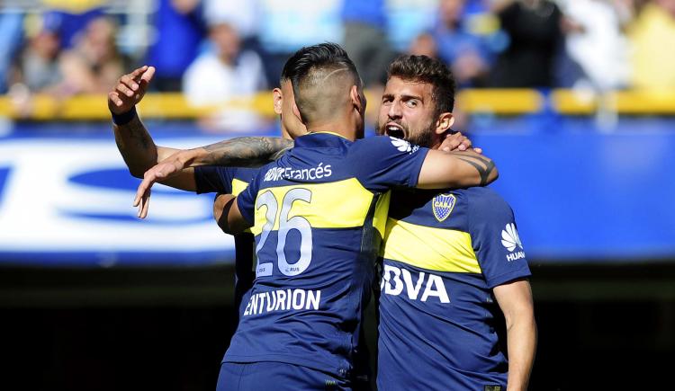 Imagen de Boca 4 - 0 Temperley, con sonido ambiente