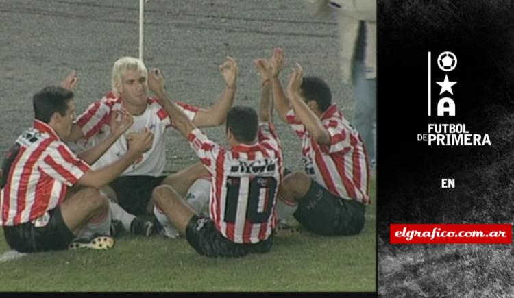 Imagen de 1997. Los 2 goles de Palermo a River