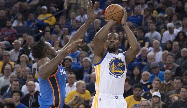 Imagen de Durant, sin piedad con su ex equipo