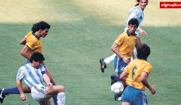 Imagen de 1990. El duelo: Brasil 0 - Argentina 1