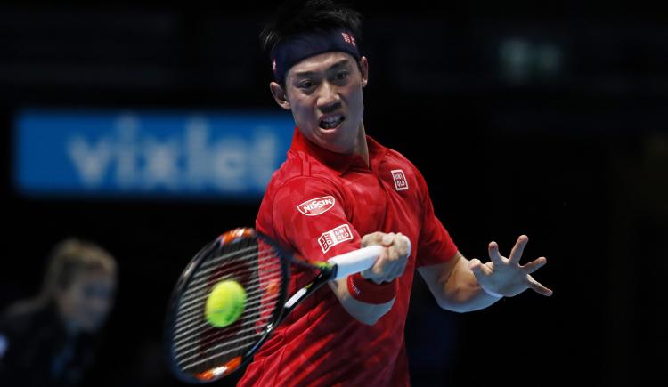 Imagen de Nishikori puso primera en Londres