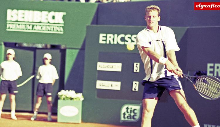 Imagen de 2001. David Nalbandian, 19 años