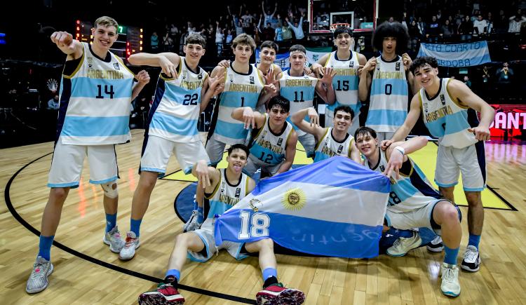Imagen de El Sub 18 de Argentina se clasificó al Mundial de Básquet