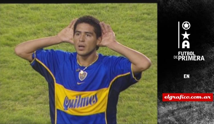 Imagen de 2001. Superclásico: el “Topo Gigio” de Riquelme