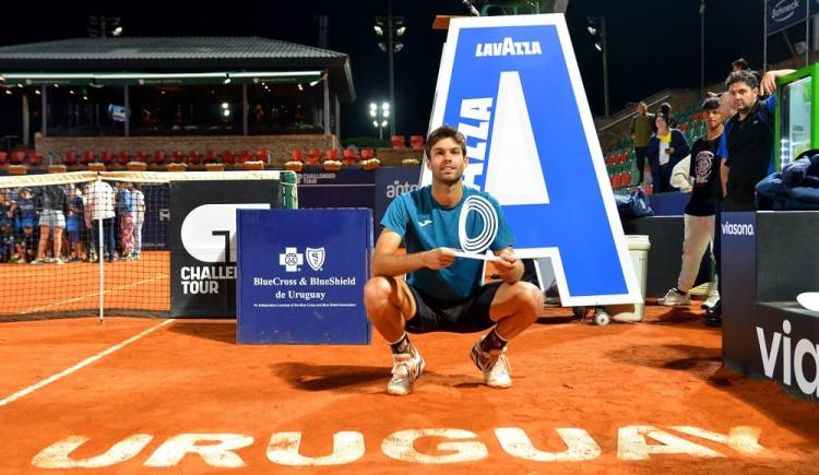 Imagen de Facundo Díaz Acosta se consagró campeón del Challenger de Montevideo
