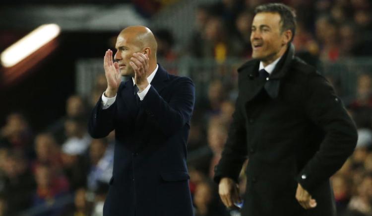 Imagen de Zidane y Luis Enrique, unidos en la defensa de la tecnología