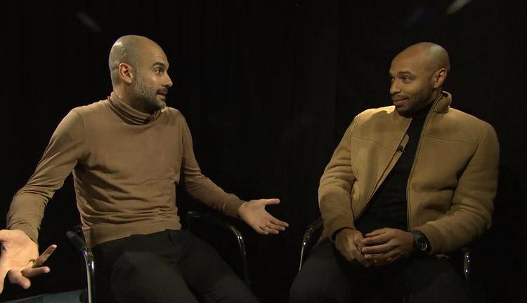Imagen de Thierry Henry entrevista a Pep Guardiola para debatir sobre su filosofía de fútbol