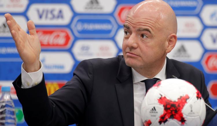 Imagen de Infantino anticipó uso del videoarbitraje en Rusia 2018