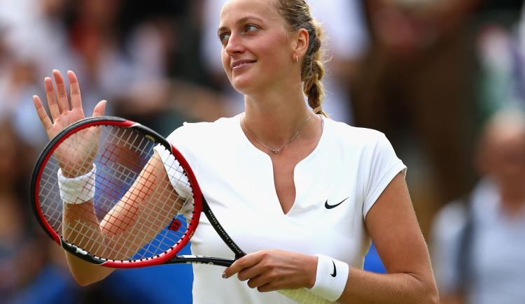 Imagen de Kvitova, apuñalada por un ladrón