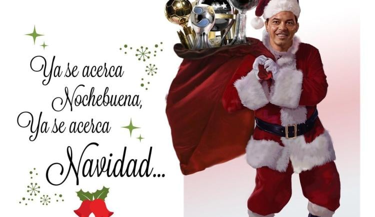 Imagen de Gallardo, el Papá Noel de River