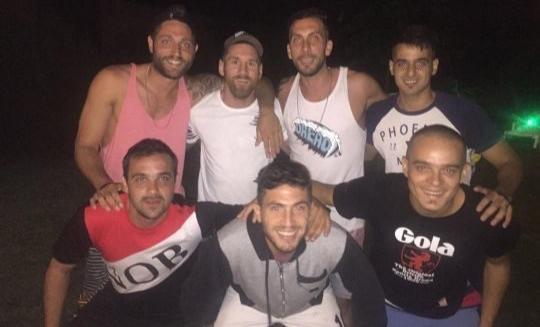 Imagen de Las vacaciones de Messi en Rosario