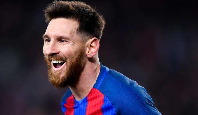 Imagen de Messi, en el equipo ideal de la UEFA