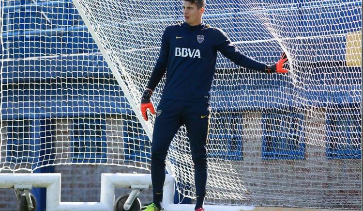 Imagen de Werner: “Trataré de demostrar que estoy a la altura del arco de Boca”