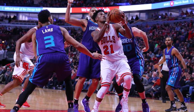 Imagen de Butler brilló en el triunfo de los Bulls