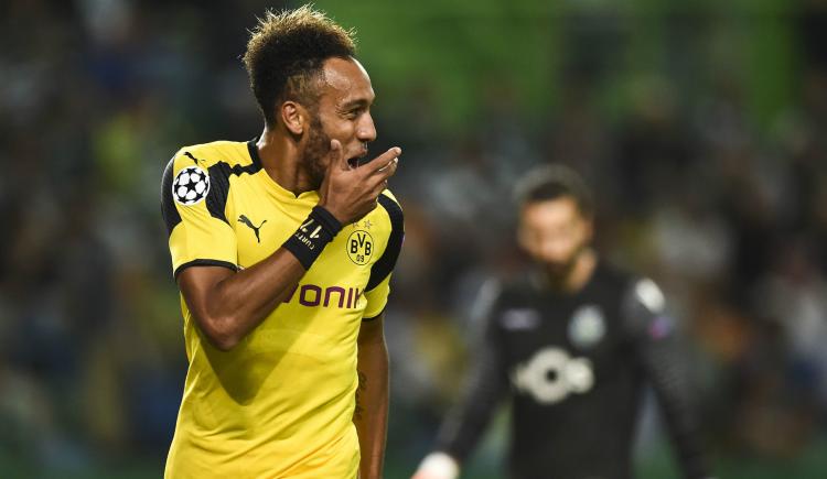 Imagen de Aubameyang, el nuevo apuntado por los chinos