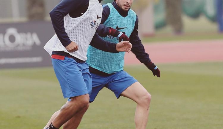 Imagen de Mas ya entrena con el Trabzonspor